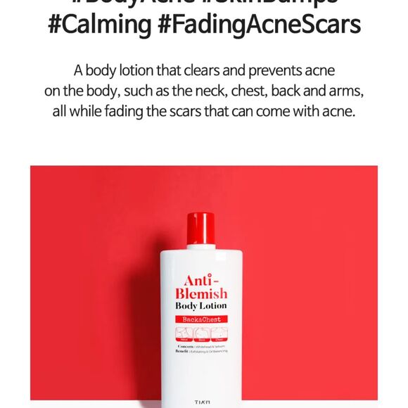 TIA'M, Anti Blemish Body Lotion Back & Chest 200ml - Picture 5 of 12